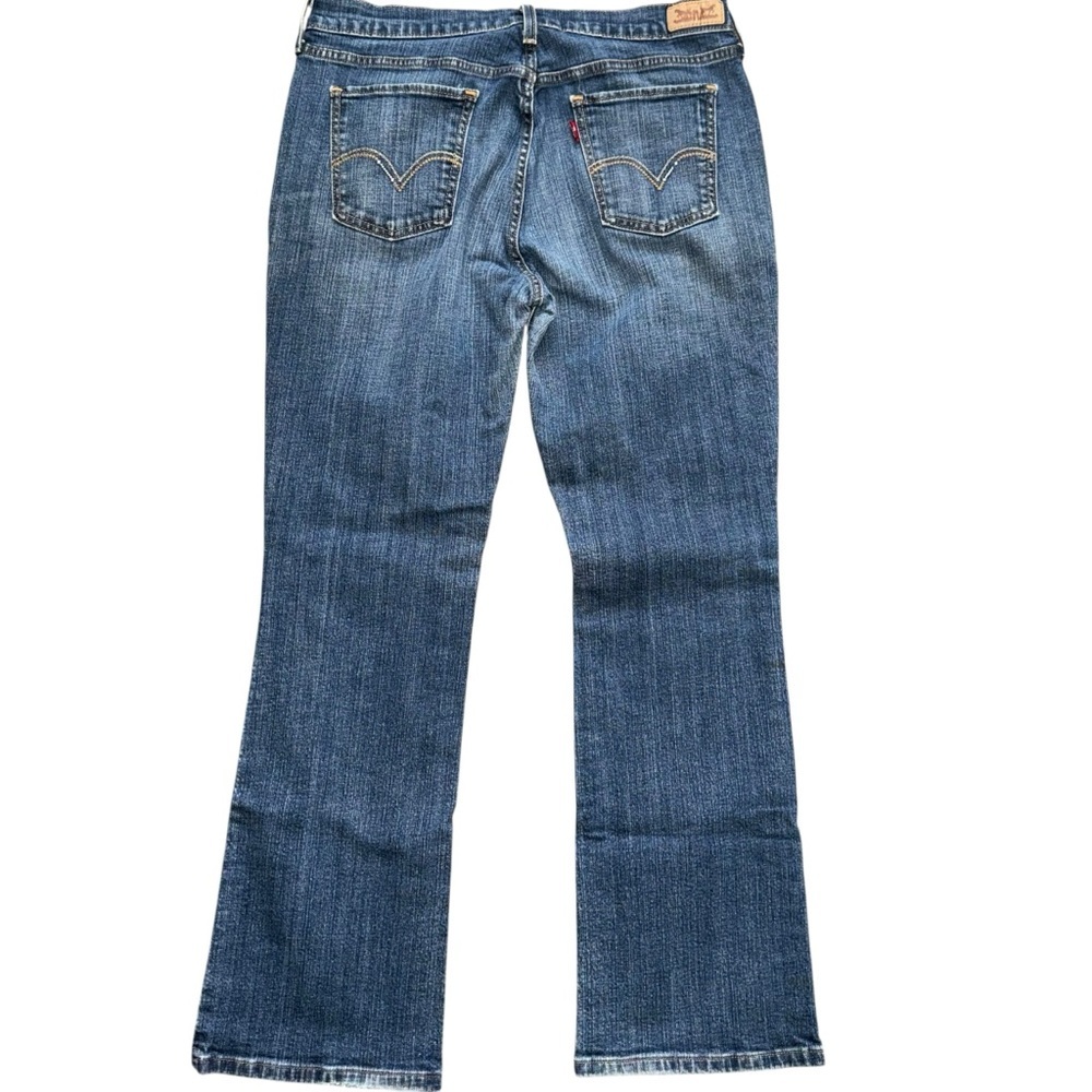 Levi’s Women’s Bootcut Jeans W31 L32 Stretch Classic Blue Denim Mid Rise